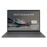 ASUS Zenbook A14 UX3407RA-OLED026X Iceland Gray celokovový