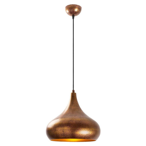 Závěsné svítidlo s kovovým stínidlem ø 26 cm Muba – Opviq lights