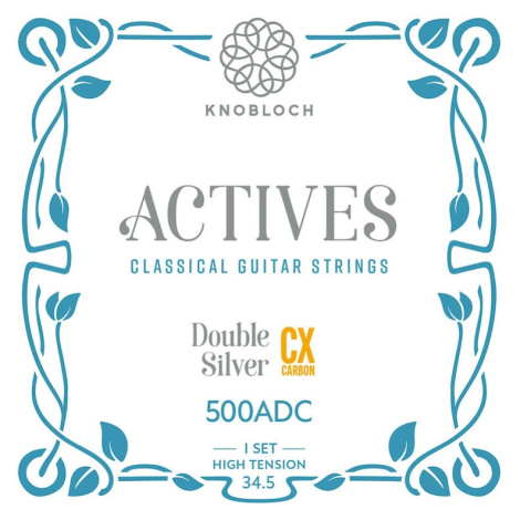 Knobloch ACTIVES Double Silver CX Carbon High Tension 34.5