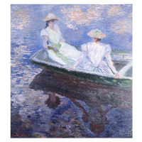 Obrazová reprodukce On the Boat, Claude Monet, 35 × 40 cm