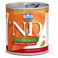 N&D DOG PUMPKIN Adult Chicken & Pomegranate 285g + Množstevní sleva Sleva 15% 1+1 zdarma