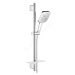 Grohe 26584000 - Sada sprchové hlavice 130 9,5 l/min, 3 proudy, tyče 60 cm a hadice, chrom