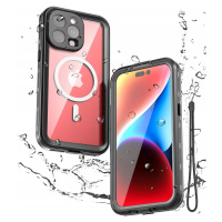 Pouzdro pro Apple iPhone 15 Pro vodotěsné pro Mag Safe Case Obal Pouzdro