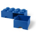 LEGO® Úložný box 8 s šuplíky - modrá
