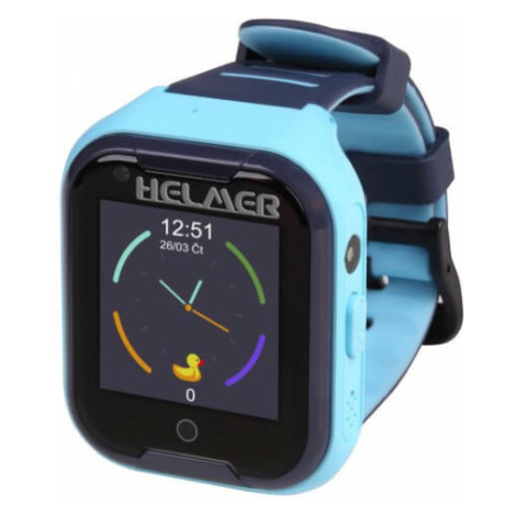 Helmer LK 709 4G modré - dětské hodinky s GPS lokátorem, videohovorem dörner + helmer