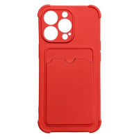 Card Armor Case cover for Samsung Galaxy A32 4G card wallet silicone armor case Air Bag red