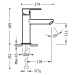 Tres LEX-TRES 181203 Jednopáková umyvadlová baterie - lesklý chrom