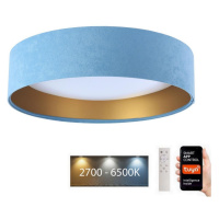 LED Stropní svítidlo SMART GALAXY LED/24W/230V Wi-Fi Tuya modrá/zlatá + DO