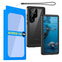 Pouzdro Voděodolné Ochranné Water Case 360 IP68 Pancéřové Pro Samsung S24 Ultra