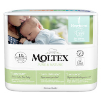 MOLTEX Pure & Nature Newborn 2-5 kg  22 kusů