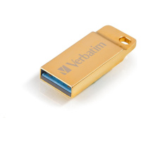 VERBATIM Flash Disk 16GB Metal Executive, USB 3.0, zlatá, kovová