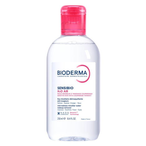 BIODERMA Sensibio H2O AR micelární voda pro citlivou pleť se začervenáním 250 ml