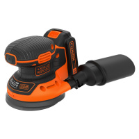 BLACK+DECKER BDCROS18 (1x1,5Ah) aku excentrická bruska 125mm