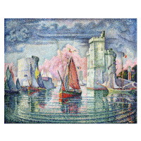 Obrazová reprodukce The Port at La Rochelle, 1921, Paul Signac, 40 × 30 cm