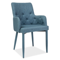 Modrá židle RICARDO