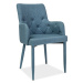 Modrá židle RICARDO