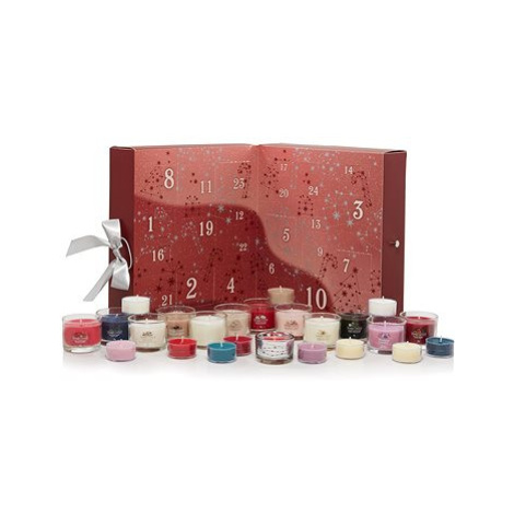 YANKEE CANDLE Adventní kalendář 2023 kniha (12× 9,8 g, 12× 37 g)