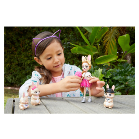 Enchantimals Royal Brystal Rodinka Králíčků - 73-GYJ08 Mattel