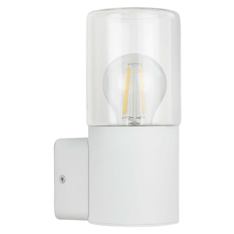 Briloner 320506TF - Venkovní nástěnné svítidlo 1xE27/12W/230V IP44 bílá 320506TF