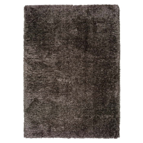 Tmavě šedý koberec Universal Floki Liso, 80 x 150 cm