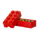 LEGO úložný box 8 - červená