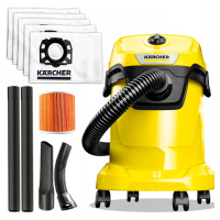 Originální Vysavač Bezsáčkový Univerzální WD3 Karcher Sada Sáčků 4KS