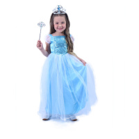 Dětský kostým modrá Princezna (M)