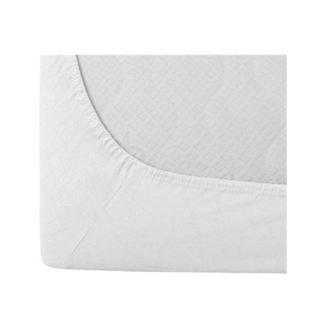 TEXTILOMANIE Jersey bílé 180 × 200 cm