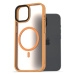 AlzaGuard Matte Case Compatible with MagSafe pro iPhone 15 žlutý
