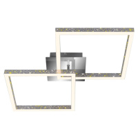 Briloner Briloner 3751-019 - LED Stmívatelné stropní svítidlo FRAME LED/20W/230V chrom