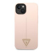 Guess GUHCP14MSLTGP hard silikonové pouzdro iPhone 14 PLUS 6.7" pink Silicone Triangle