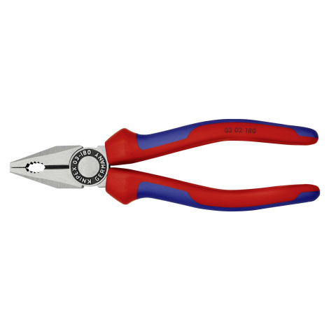 Kleště kombinované 180, potah PVC - KNIPEX 0302180