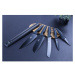 BERLINGERHAUS Sada nožů s magnetickým držákem 6 ks Aquamarine Metallic Line