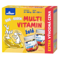 Vitar Multivitamin Bob a Bobek želé 2x50ks