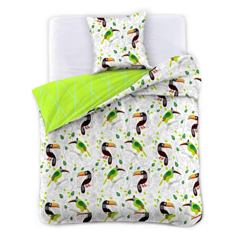 Bavlněné povlečení DecoKing Ducato TOUCAN