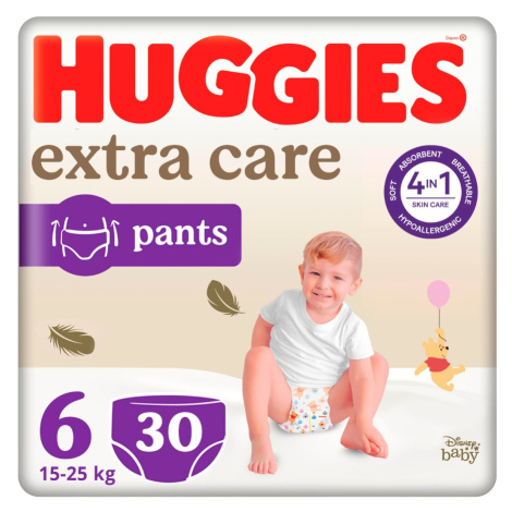 Huggies Extra Care Pants 6 15–25 kg 30 ks