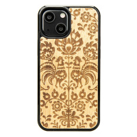 Pouzdro Bewood pro iPhone 13 Mini Polský Folk Aniegre