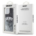 Zadní kryt DKNY Liquid Glitter Arch Logo pro Apple iPhone 15, černá