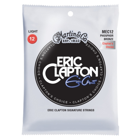 Martin Eric Clapton 92/8 Phosphor Bronze Light Martin System