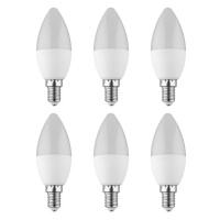 LIVARNO home LED žárovky, 6 kusů (E14 svíčka 3 W)