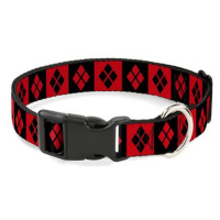 Buckle Down obojek pro psa Harley Quinn vel. L 38 - 66 cm