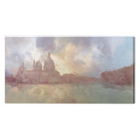 Obraz na plátně Malcolm Sanders - The Grand Canal, (60 x 30 cm)