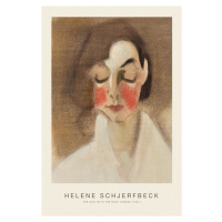 Obrazová reprodukce The Girl with the Rosy cheeks - Helene Schjerfbeck, (26.7 x 40 cm)