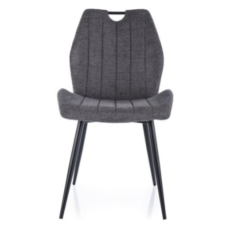 Signal Jídelní židle ARCO Brego | tmavě šedá