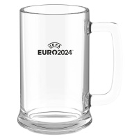 Sada sklenic na pivo Uefa Euro 2024, 2dílná (pivní půllitr, 2dílná sada)