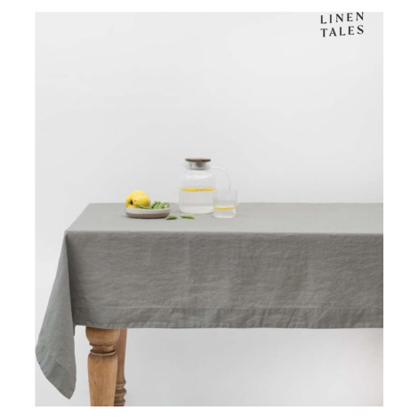 Lněný ubrus 140x200 cm Khaki – Linen Tales