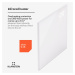 Klarstein Wonderwall Smart Bornholm, infračervený ohřívač, 70 x 60 cm, App, 360 W