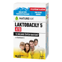 Swiss NatureVia Laktobacily 5 ATB 10 kapslí