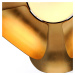 HUDSON VALLEY závěsné svítidlo GINGER kov/sklo zlatá/černá/opál E27 1x100W 308-42-CE