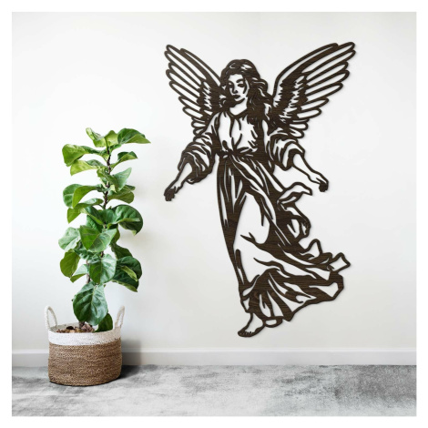 Dřevěný obraz anděla na zeď - Posel DUBLEZ